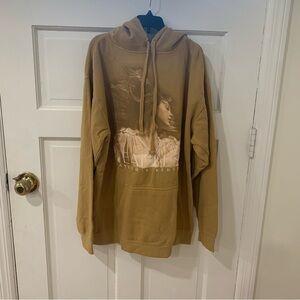 Taylor Swift Fearless Taylor’s Version Tan Hoodie Swiftie Album Cover Size Large